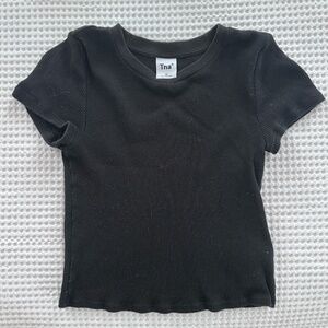Aritzia Ribbed Baby Tee